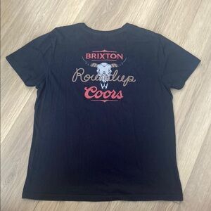 Brixton Coors calab Black Graphic T-Shirt